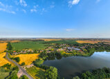 Dekoration Luftbild See Uckermark